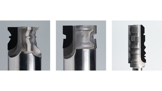 Laser processed PCD tools
