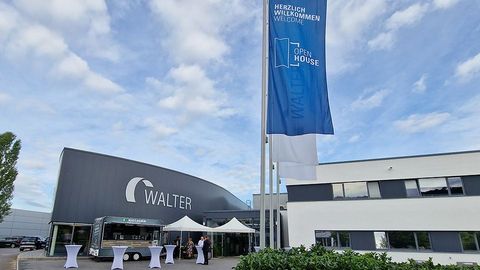 Hausmesse bei der Walter Maschinenbau GmbH in Tübingen